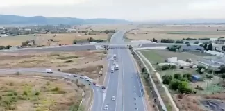 VIDEO S-a deschis nodul rutier Bacău Nord, de pe Autostrada Moldovei