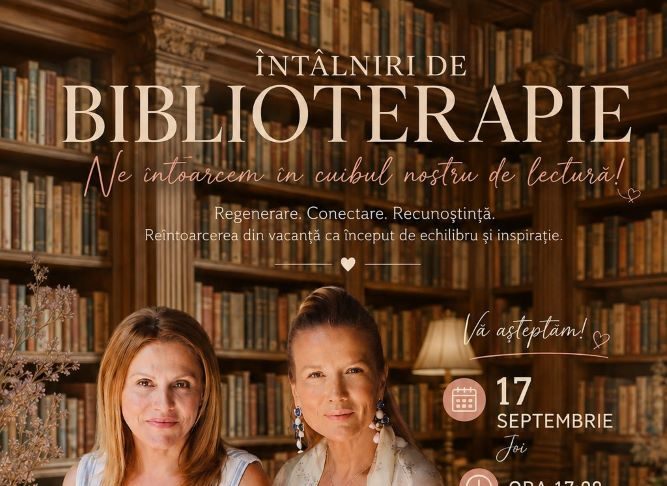 Biblioteca Județeană reia ”Întâlnirile de Biblioterapie”
