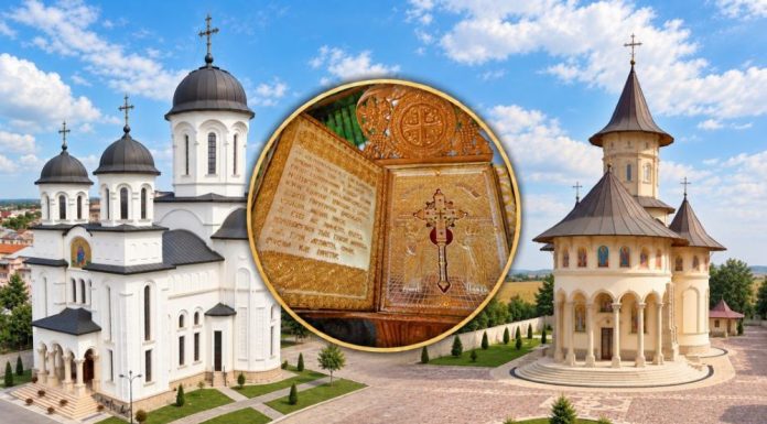 Un fragment din lemnul Sfintei Cruci va ajunge în Vrancea, cu prilejul hramului Mănăstirii Brazi
