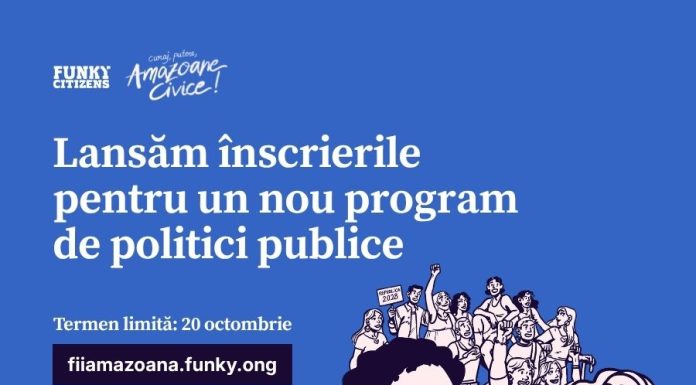 Funky Citizens caută 50 de Amazoane Civice pentru 2028