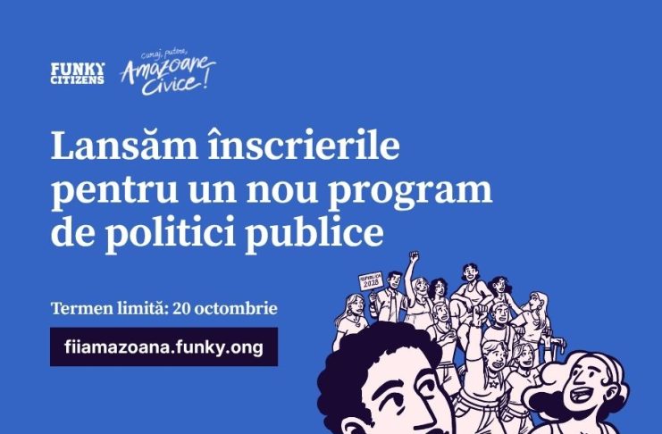 Funky Citizens caută 50 de Amazoane Civice pentru 2028