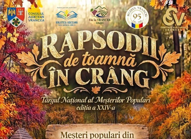 „Rapsodii de toamnă în Crâng” aduce tradiția, muzica și gustul autentic al Vrancei în Crângul Petrești