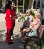 FOTO Crucea Roșie Vrancea, acțiune de informare: ”Nicio familie să nu rămână dezbinată!” 1 crucea rosie 3