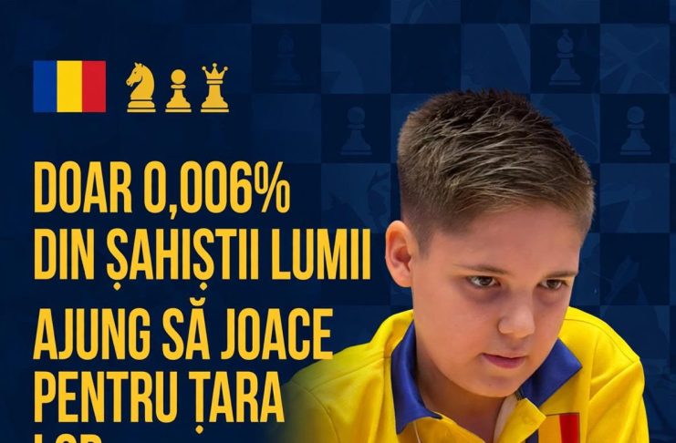 Vrancea dă din nou un campion al României. Darius Cristian Pană, campion național la șah blitz