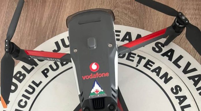 Serviciul Salvamont Vrancea, dotat cu o nouă dronă profesională