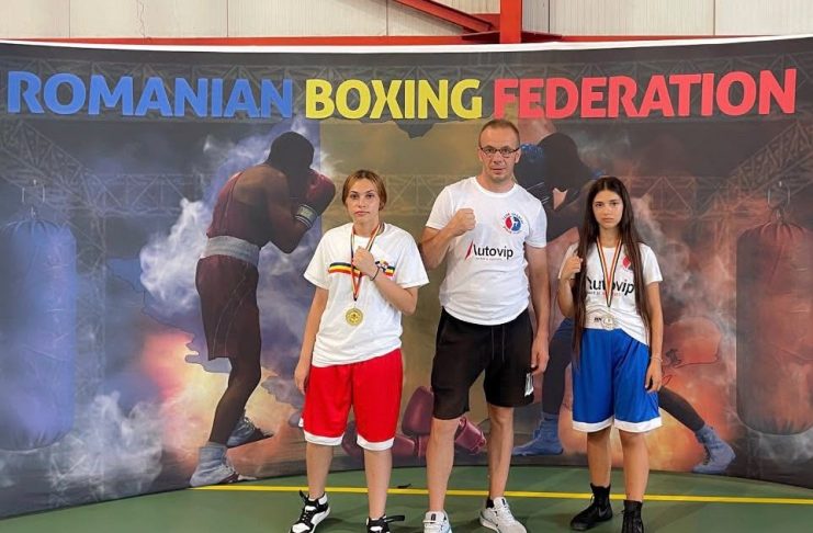 VIDEO-FOTO Aur și argint pentru fetele de la CS Otavă Viorel la Campionatul Național de Box
