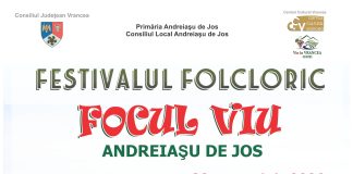 Duminică, 20 septembrie, o nouă ediție a Festivalului Folcloric Focul Viu de la Andreiașu
