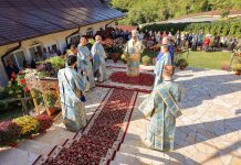 FOTO Sărbătoarea hramului la Mănăstirea Recea hram recea
