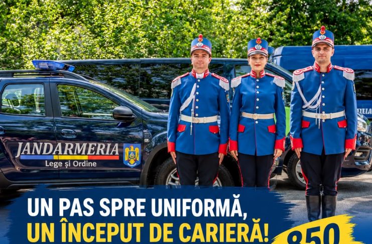 Au început înscrierile la școlile de subofițeri jandarmi