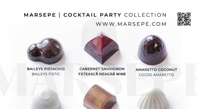 Ciocolateria vrânceană Marsepe, o nouă colecție inedită: pralinele cu alcool ”Cocktail Party”