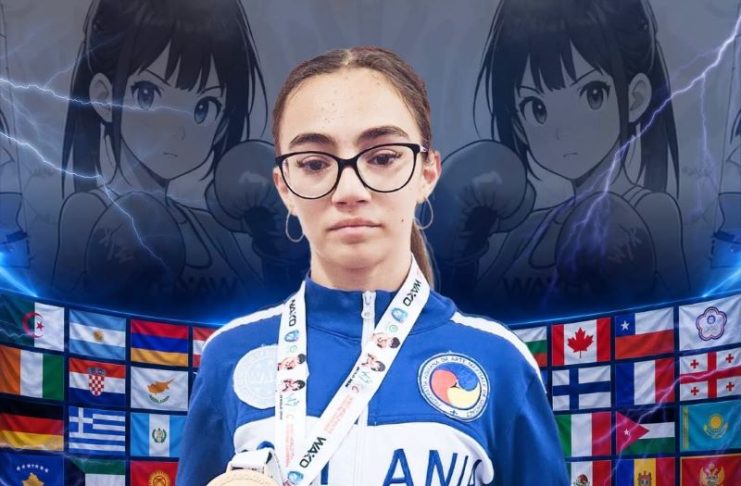 Medalie de bronz pentru o sportivă de la CS Addras Focșani, la Campionatul Mondial de Kickboxing WAKO
