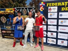 FOTO Evoluții foarte bune pentru tinerii sportivi pregătiți de Viorel Otavă la o competiție națională de box 4 medalii box 2