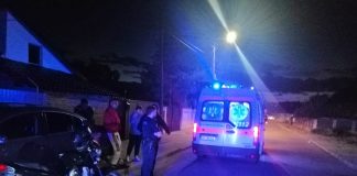 Fetiță, acroșată de o motocicletă la Odobești