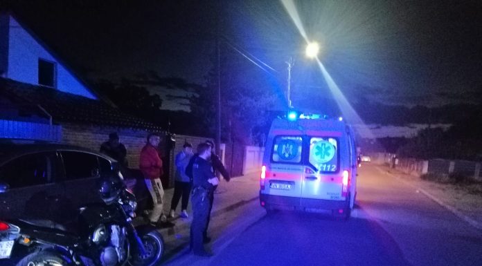 Fetiță, acroșată de o motocicletă la Odobești