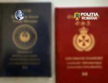 FOTO DIICOT, despre reținerea lui Georgescu și a partenerului său de afaceri 3 pasapoarte false