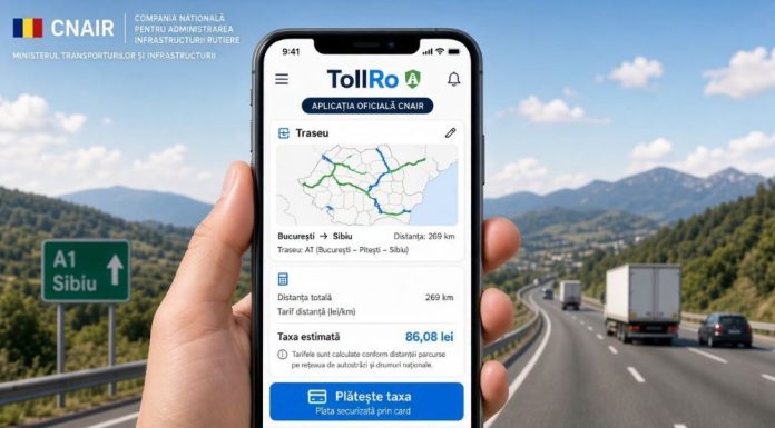 Platforma TollRo va putea fi utilizată începând cu 1 octombrie 2026