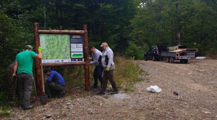 FOTO Traseul MTB, pregătit. Pasionații de mountain bike, așteptați sâmbătă, la Golul Lepșei