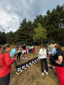 FOTO ”Voluntariatul văzut de aproape la…Dor de Vrancea”, o experiență despre implicare, diversitate și comunitate 2 voluntari djst 2
