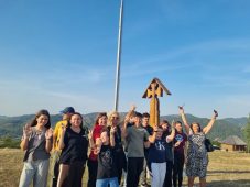 FOTO ”Voluntariatul văzut de aproape la…Dor de Vrancea”, o experiență despre implicare, diversitate și comunitate 3 voluntari djst 4