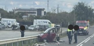 Accident la ieșirea din Focșani spre Odobești