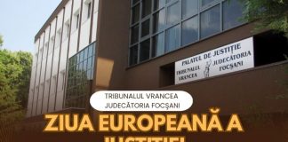 Activități de Ziua Europeană a Justiției, la Tribunalul Vrancea și Judecătoria Focșani