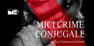 Important | Spectacolul ”Mici crime conjugale” se amână pentru luna decembrie