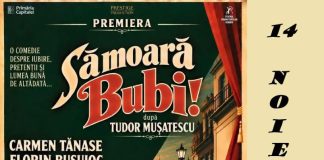 Comedie după Tudor Mușatescu, în noiembrie, la Teatrul Municipal Focșani
