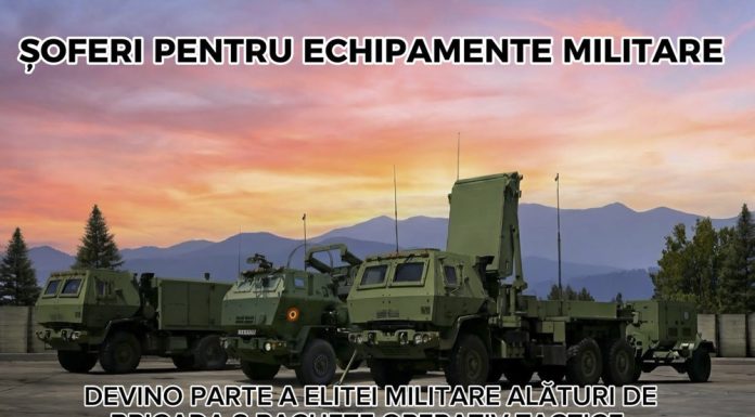 Oportunitate de angajare: posturi vacante de șoferi la două unități militare din Focșani
