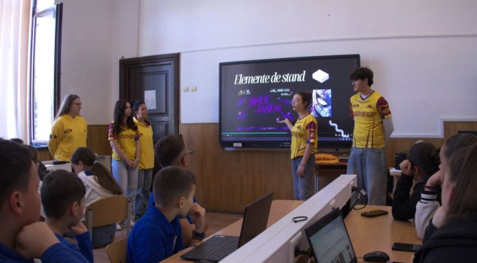 Echipa de robotică BrickBot a Colegiului Național „Unirea” aduce educația STEAM în mediul rural prin proiectul „FIRST Step Into STEAM”