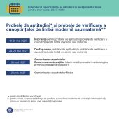 Oficial: Calendarul repartizării și al admiterii în învățământul liceal, anul școlar 2027-2028 3 calendar repartizare liceu 2
