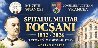 Lansare de carte, la Muzeul Unirii: volum dedicat Spitalului Militar Focșani