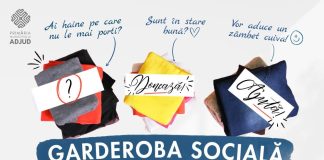 Nu aruncați hainele, rechizitele și jucăriile care vă prisosesc! Le puteți aduce la Garderoba Socială Adjud, în beneficiul celor nevoiași