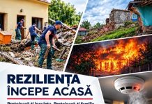 Marți, 13 octombrie –Ziua Internațională pentru Reducerea Riscurilor de Dezastre și Ziua Informării Preventive carton isu
