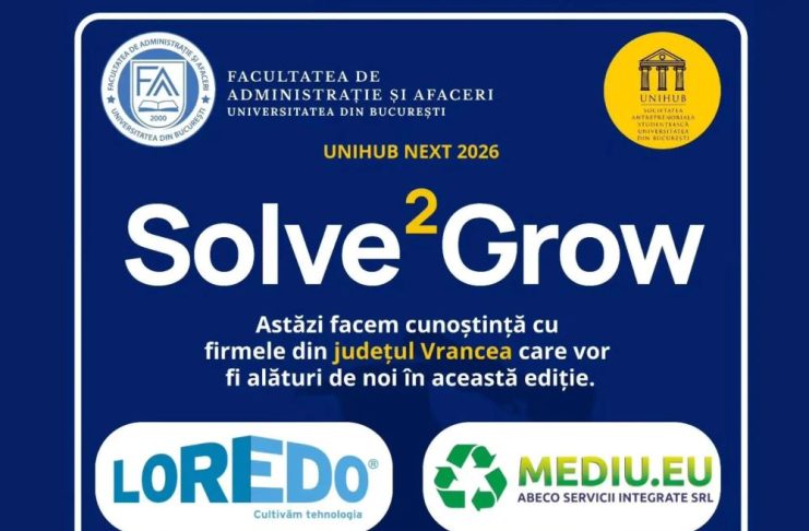 15 studenți ai Facultății de Administrație și Afaceri, extensia Focșani a Universității din București, studiază două săptămâni probleme reale ale unor firme din Vrancea
