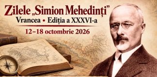 Zilele Simion Mehedinți, săptămâna viitoare, în Vrancea