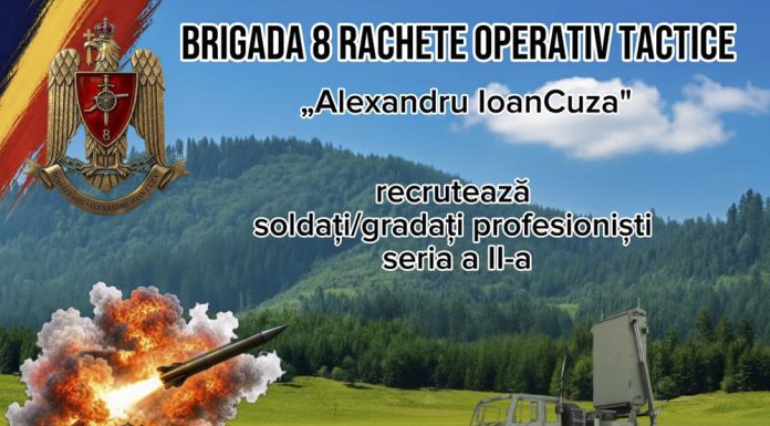 Posturi libere de soldat/gradat profesionist la Brigada 8 ROT Focșani