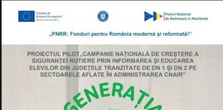Campania ”Generația Zero Accidente” ajunge și în Vrancea