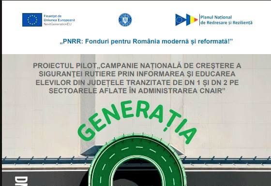 Campania ”Generația Zero Accidente” ajunge și în Vrancea