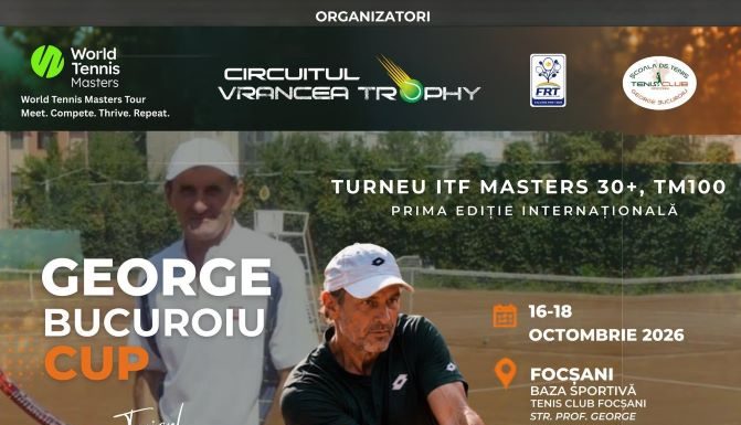 A început ”George Bucuroiu Cup”, ediția a XVIII-a, prima ediție internațională a turneului de tenis de câmp