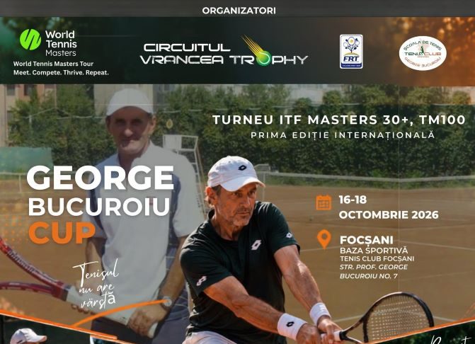 A început ”George Bucuroiu Cup”, ediția a XVIII-a, prima ediție internațională a turneului de tenis de câmp