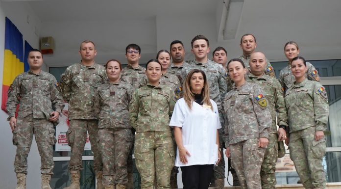 FOTO Zeci de militari focșăneni au trecut pragul Centrului de Transfuzie Sanguină Focșani pentru a dona sânge