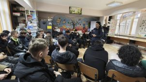 FOTO Despre alegeri, responsabilitate și curajul de a spune NU drogurilor 1 elevi antidrog 4