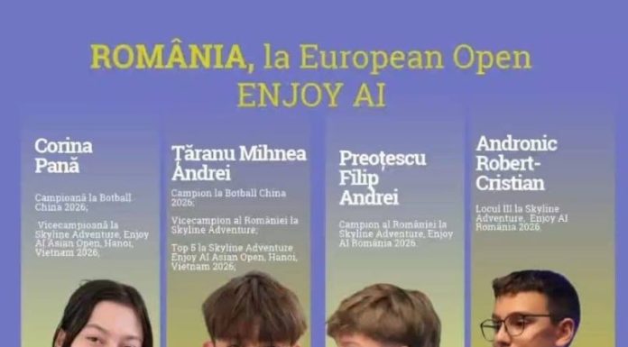FOTO Elev al Colegiului Cuza, calificat la Campionatul Mondial EnjoyAI