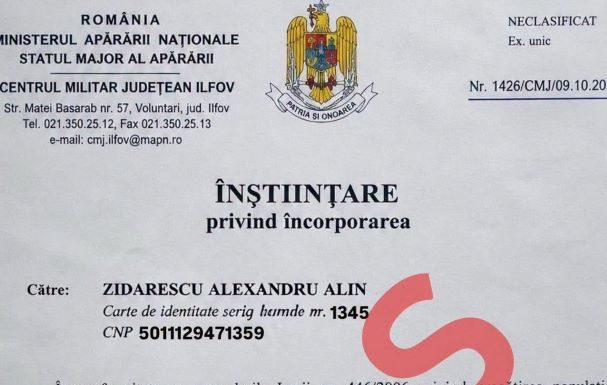 Un nou fals distribuit în mediul online: tinerii ar fi chemați la ”încorporare”