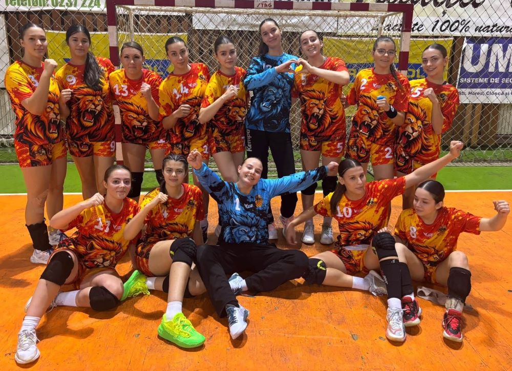 Victorii pentru echipele de handbal junioare ale clubului ALH Dinamic Focșani 4 handbal fete alh 1