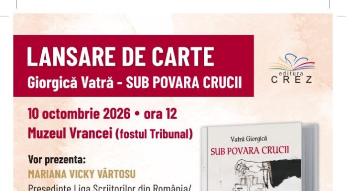 Carte, credință și artă – lansare de carte și expoziție de pictură și desen, sâmbătă, la Muzeul Vrancei