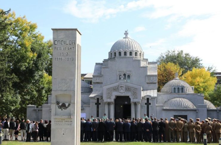 FOTO Centenarul Mausoleului Eroilor din Focșani, o moștenire clădită pe jertfă, unitate și iubire de țară