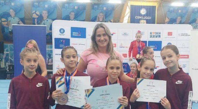 Medalii pentru micile gimnaste de la CSS Focșani la CN Individual al Junioarelor