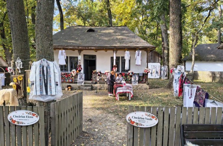 FOTO Rapsodii de toamnă, și astăzi, în Crângul Petrești: meșteri populari, producători locali, artiști populari, activități pentru copii