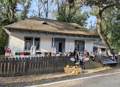 FOTO Meșteri populari, producători locali, tradiții și muzică populară, în acest weekend, în Crângul Petrești 3 muzeul satului toamna 2